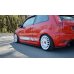 Накладки сплиттеры на пороги на Ford Fiesta VI ST